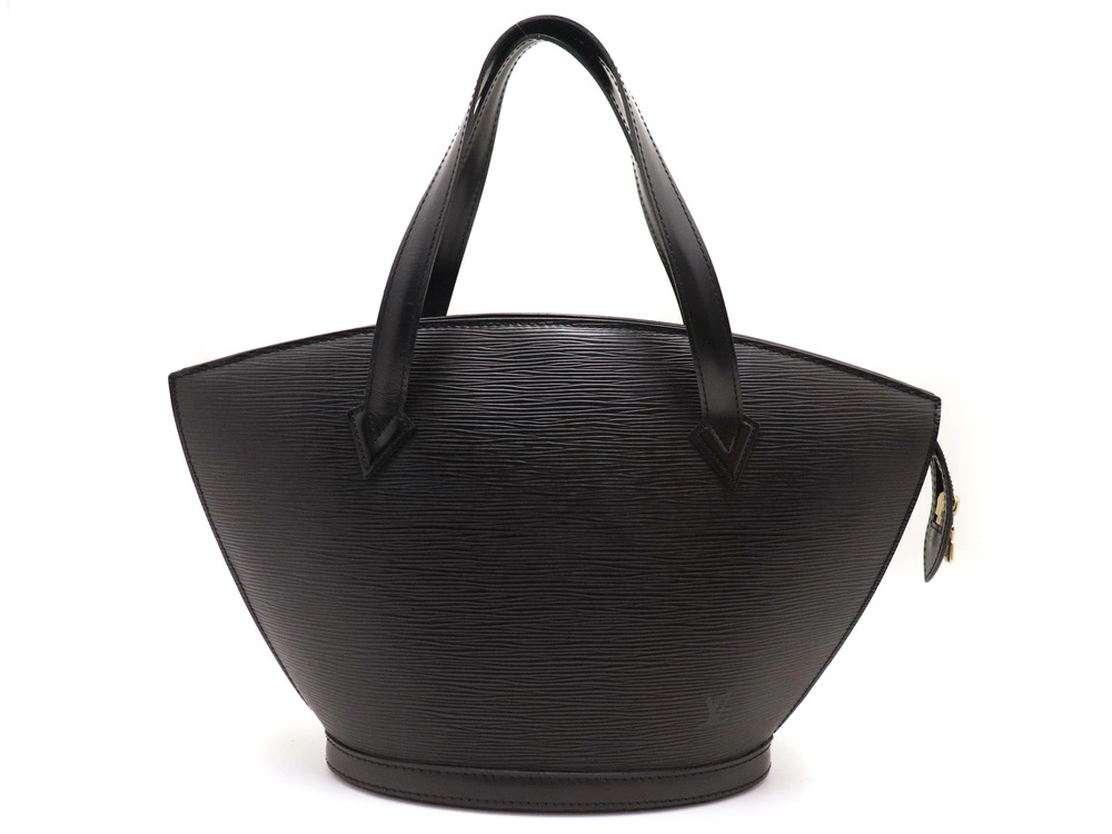 Louis Vuitton Saint Jacques Tote Bag Epi Leather Noir Black